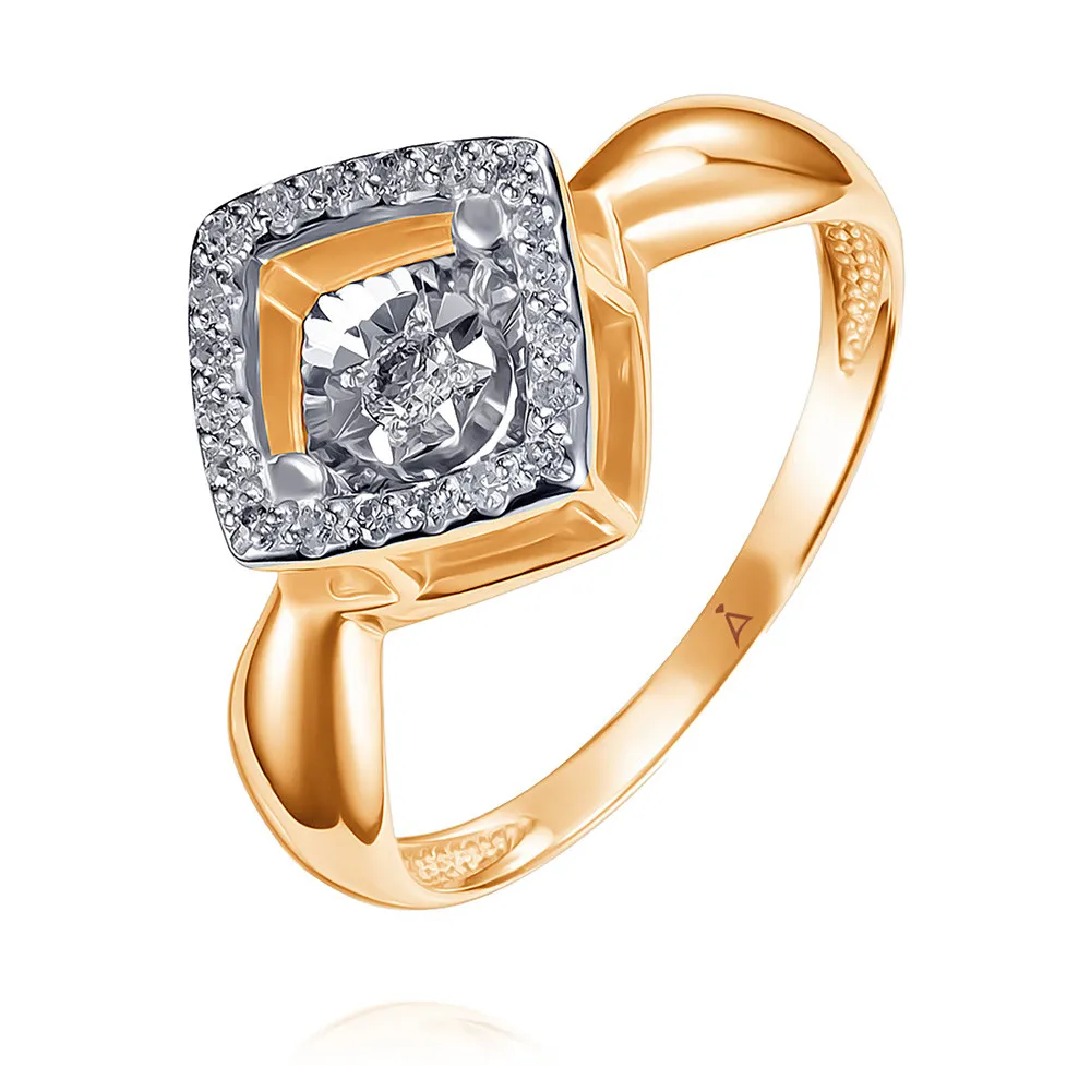 Кольцо Золото 585, К113-6826-1