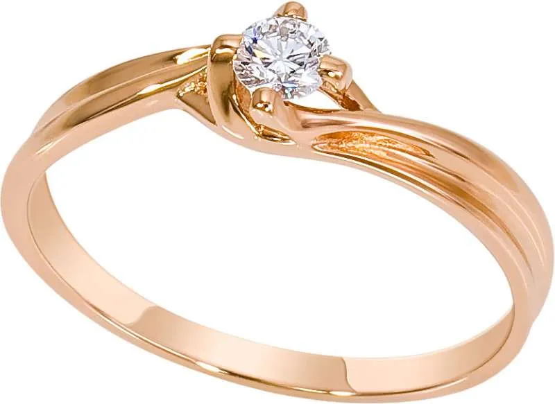 Помолвочное кольцо,  Золото 585, 708511ю