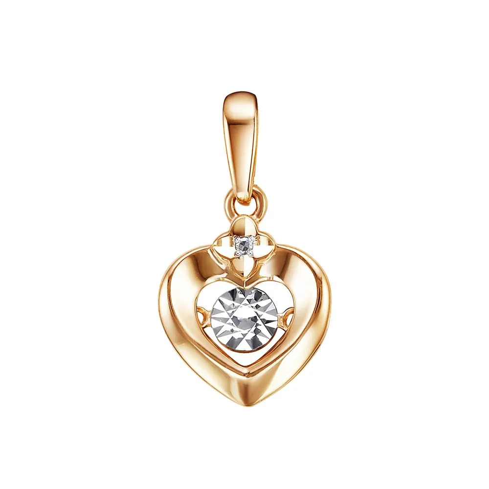 Подвеска фантазийная,  Золото 585, П113-5937