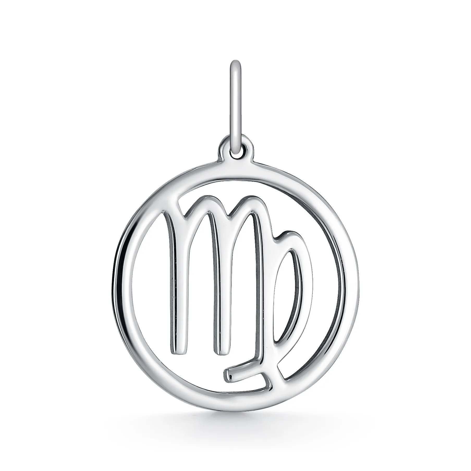 Подвеска знак зодиака Дева 23.08-22.09, Серебро 925, 1-00025