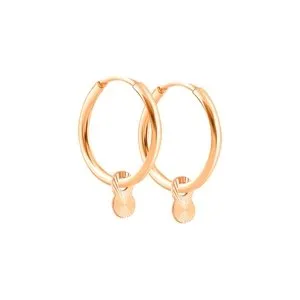 Конго/серьги-кольца,  Золото 585 , 08-1965