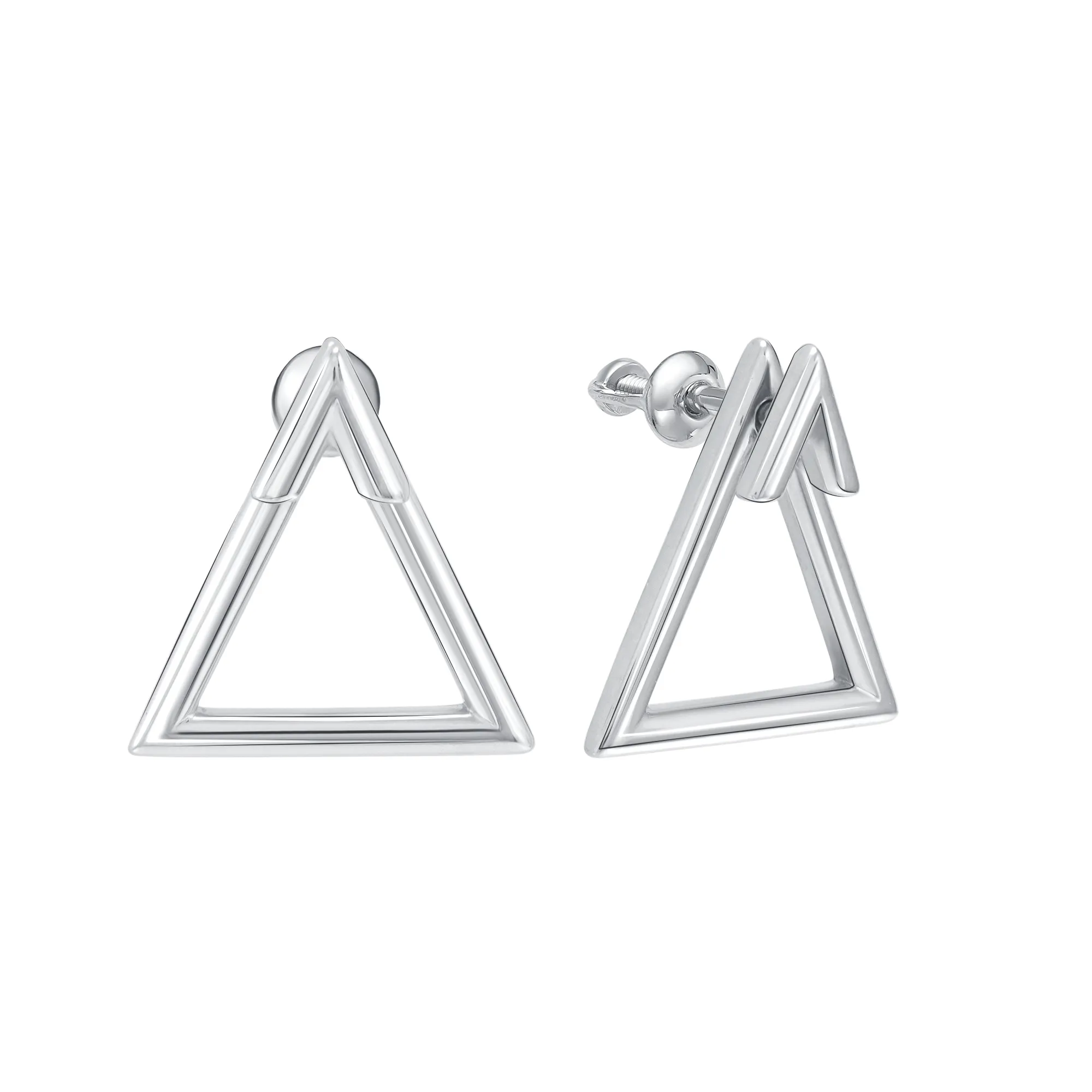 Серьги пусеты-гвоздики, Серебро 925, 90-62-0251-00