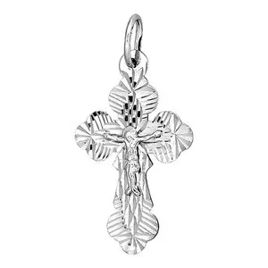 Подвеска крест, Серебро 925, 91-21-0077-00