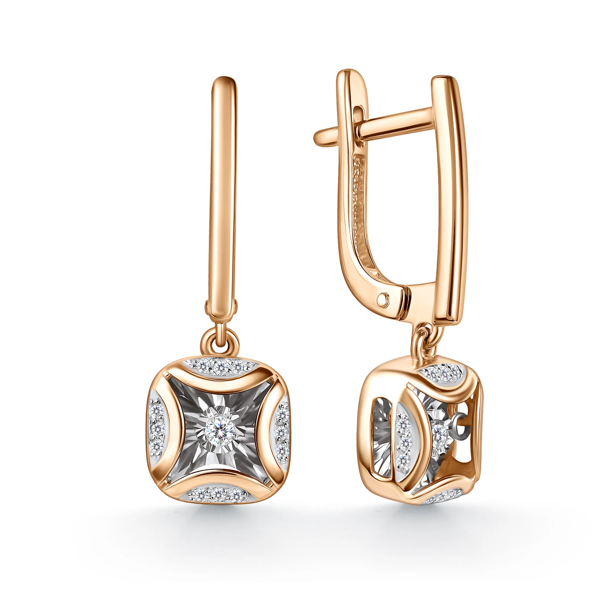 Серьги, Золото 585, 02-11-51206-31-00-1