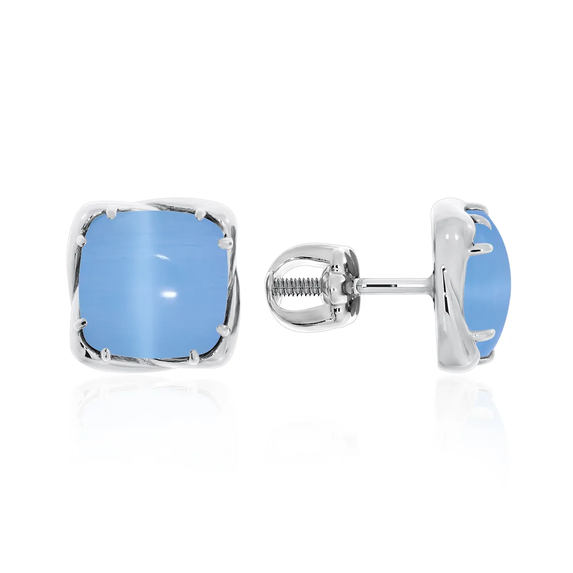 Серьги пусеты-гвоздики, Серебро 925, 2340261216-70