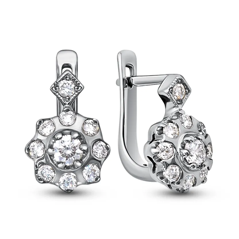 Серьги, Золото 585, 106521ю