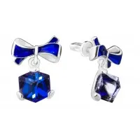 Серьги пусеты-гвоздики, Серебро 925, Прочие вставки С-229р