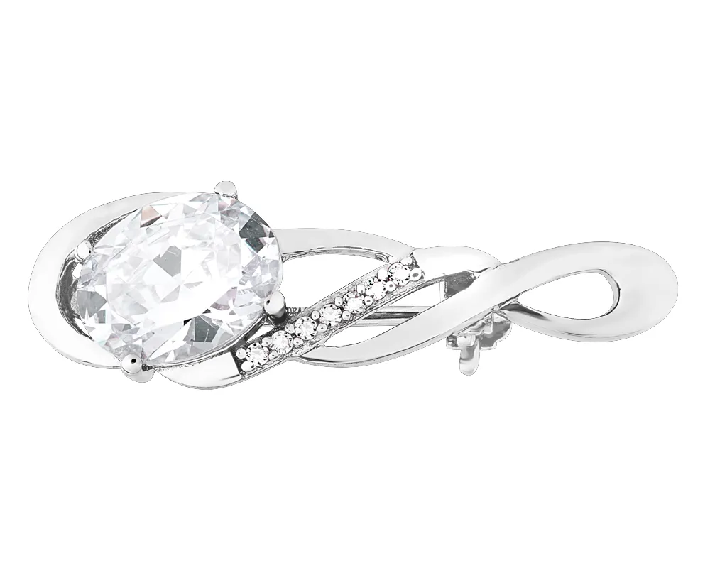 653876 Брошь Серебро 925, 653876