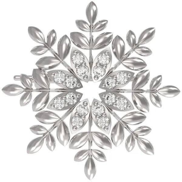 1037844-01110 Брошь Серебро 925, 1037844-01110