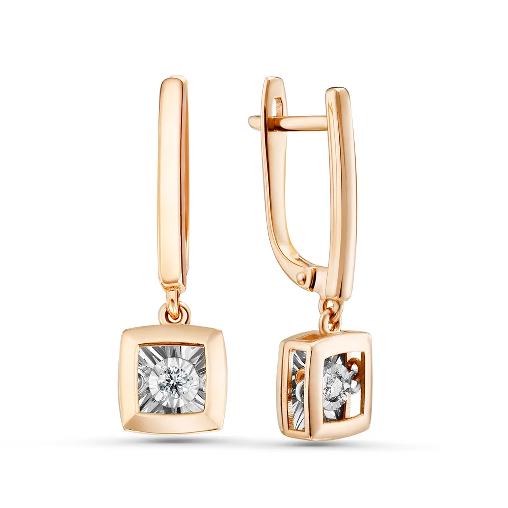 Серьги, Золото 585, 02-11-5704-11-00