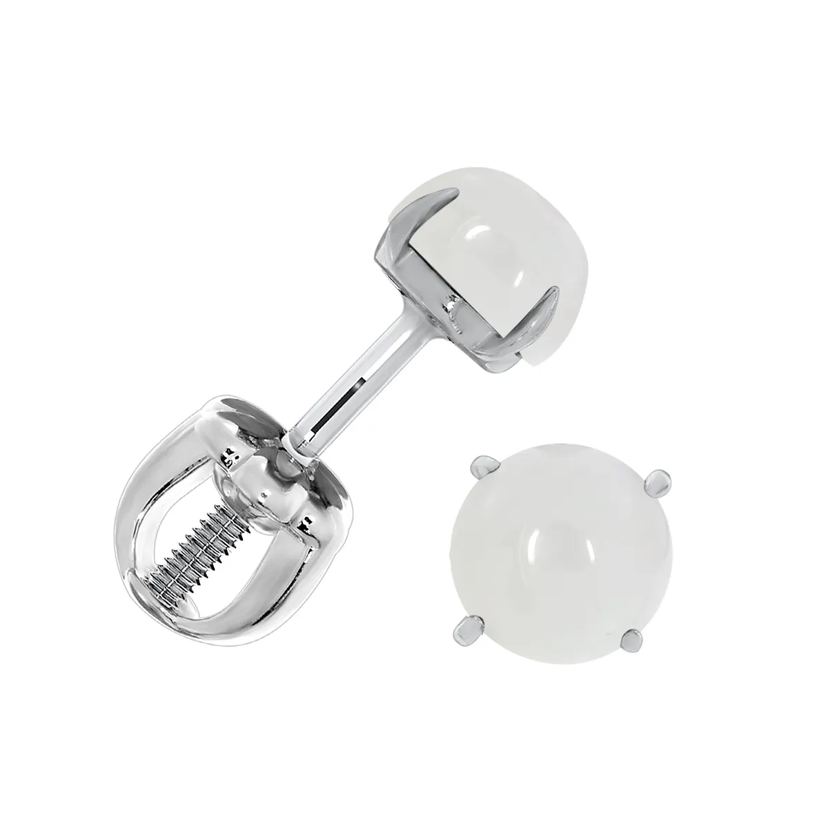 Серьги пусеты-гвоздики, Серебро 925, П340392650-10