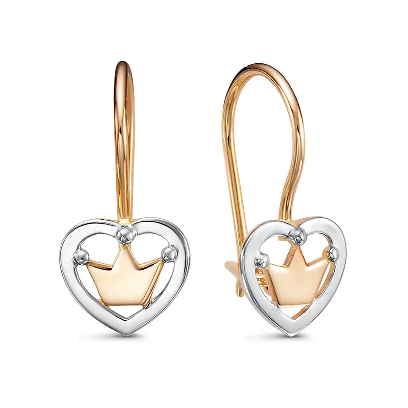 Детские серьги,  Золото 585, 2204372