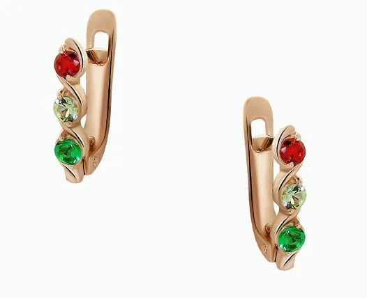 Серьги, Золото 585, 2497307 1 32 10