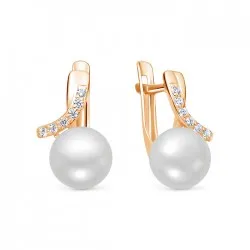 Серьги, Серебро 925, Жемчуг Z2-10335з