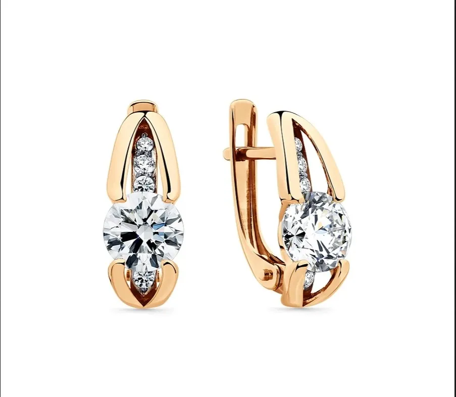 Серьги, Золото 585, 002-0848-0001-011