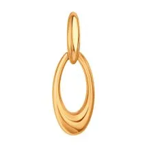 Подвеска фантазийная,  Золото 585, Т100036104