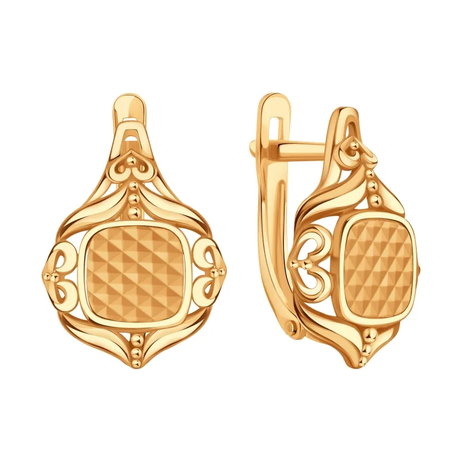 Серьги, Золото 585, Т11062В658