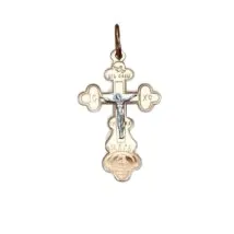 Подвеска крест, Золото 585, Т13086111