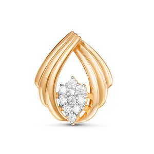 Подвеска фантазийная,  Золото 585, 035520