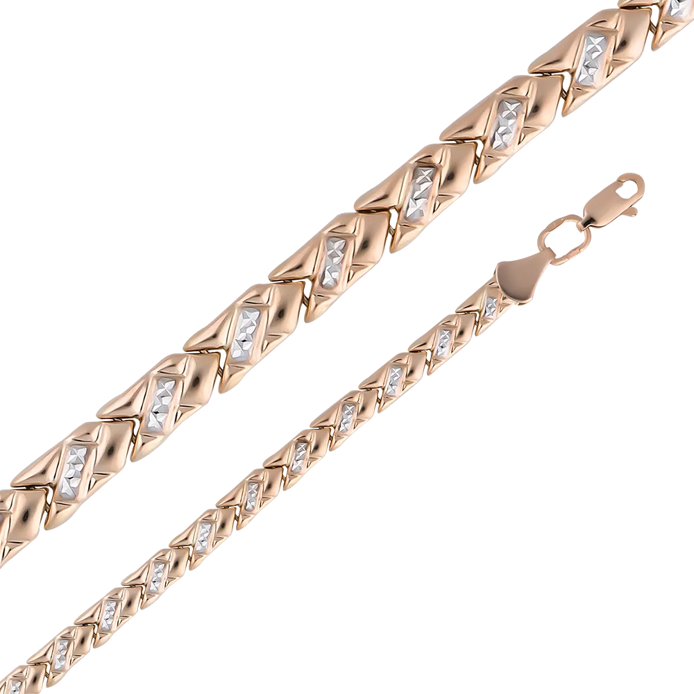 Браслет фантазийный Золото 585 
 А 023122