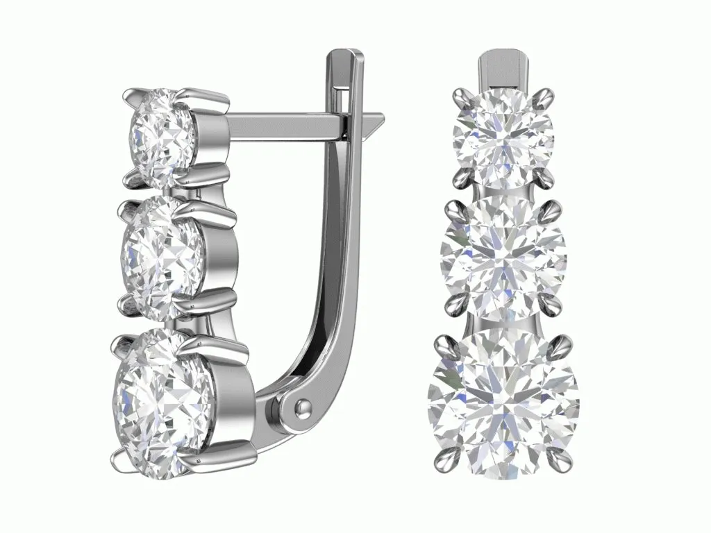 Серьги, Серебро 925, Z2-10925