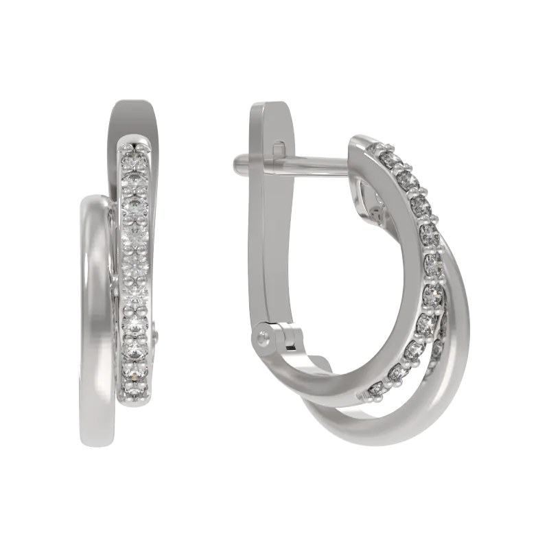 Серьги, Серебро 925, 1039372-01110
