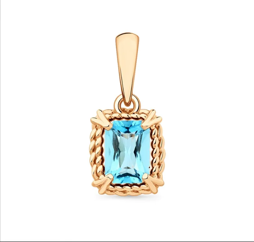 Подвеска фантазийная,  Золото 585, 03-3-676-1300-010