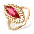 Кольцо Золото 585, Корунд К1023294 Кольцо Золото 585, Корунд К1023294