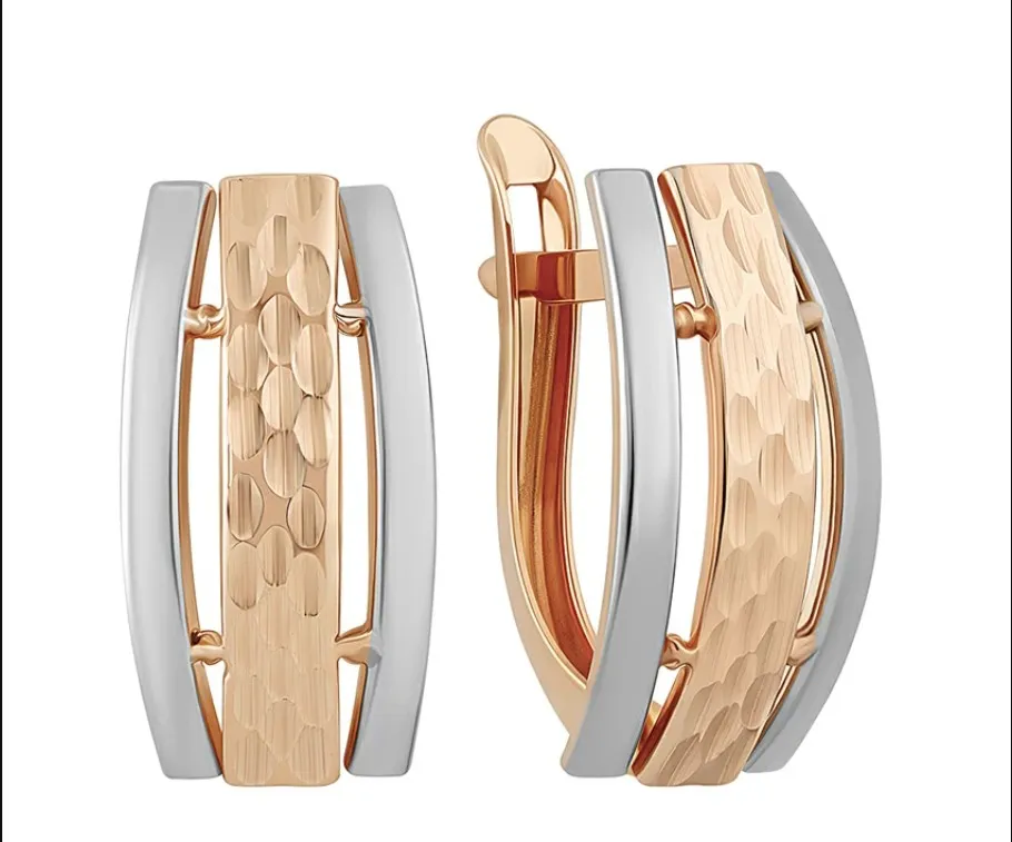 Серьги, Золото 585, Т13062Б132