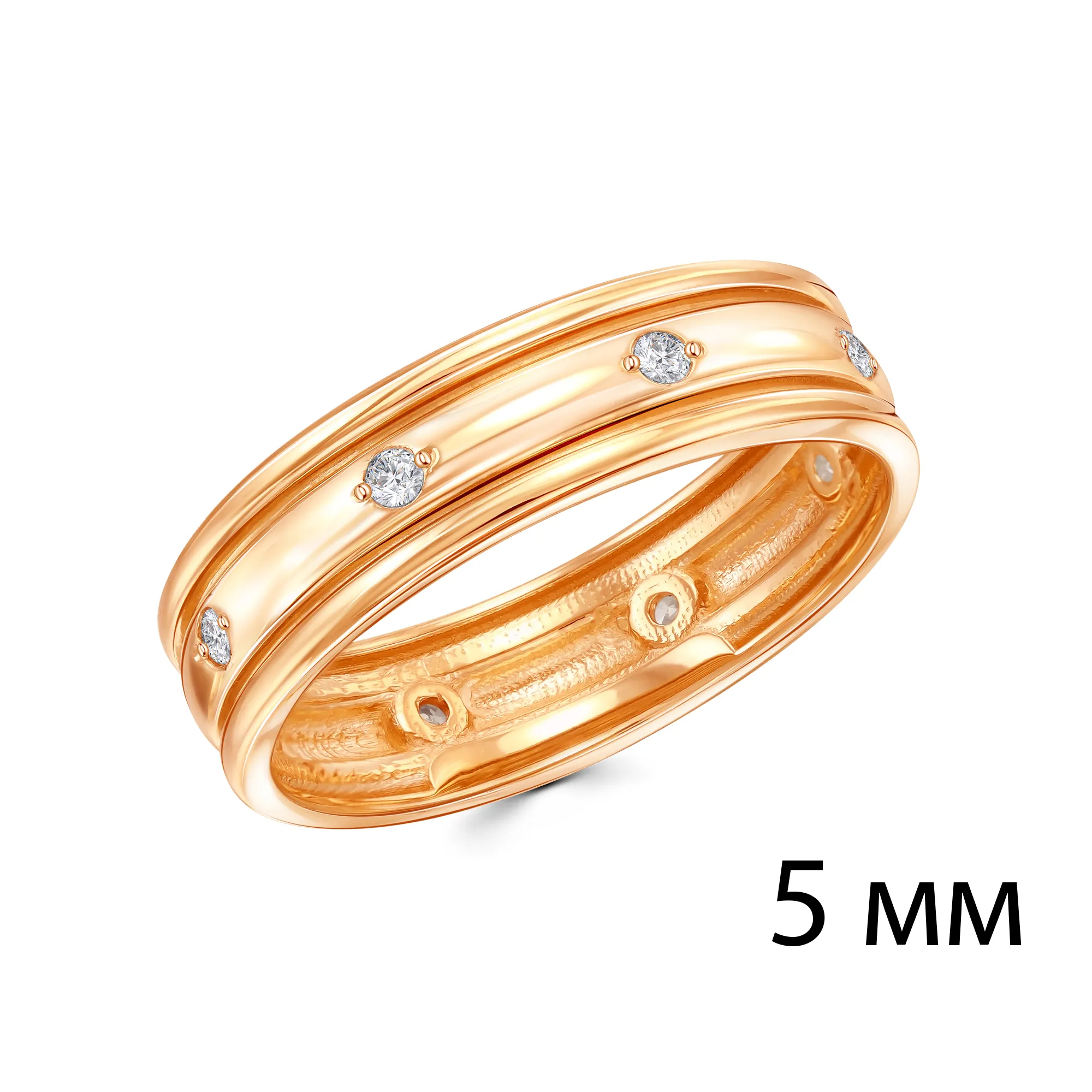 Кольцо Золото 585, 04-61-0260-00