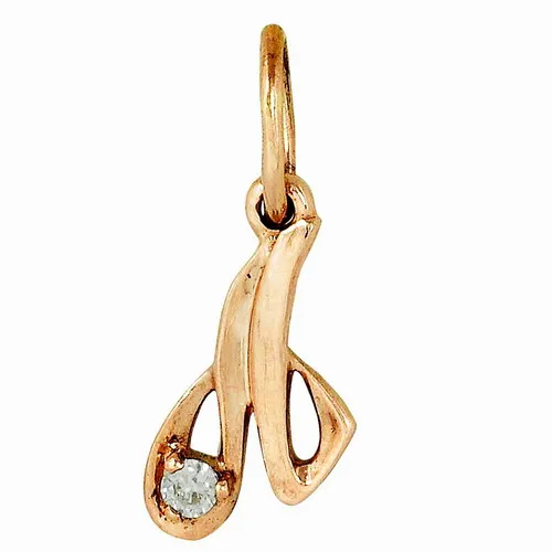 Подвеска буква Л,  Золото 585, 310807 1 1 10л