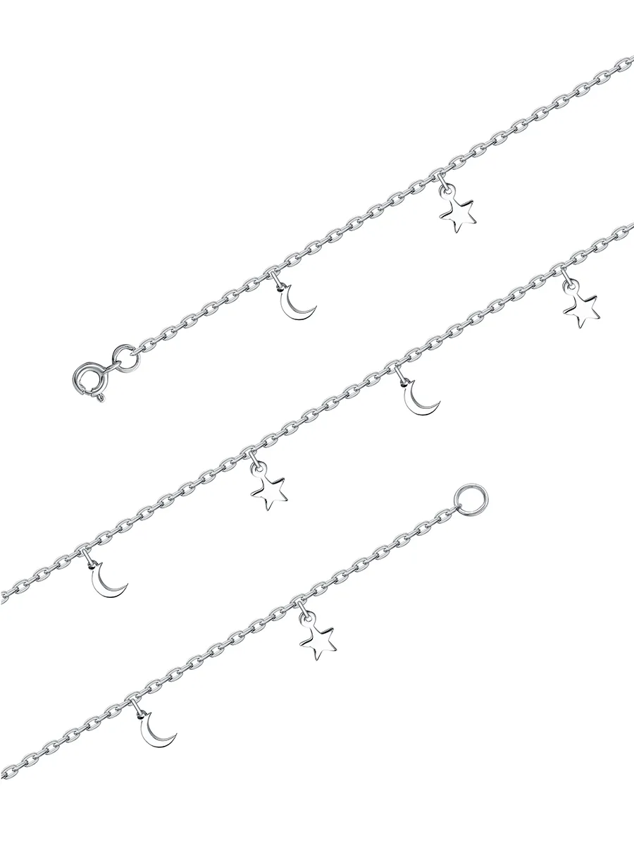 Браслет фантазийный Серебро 925 
 БР-033