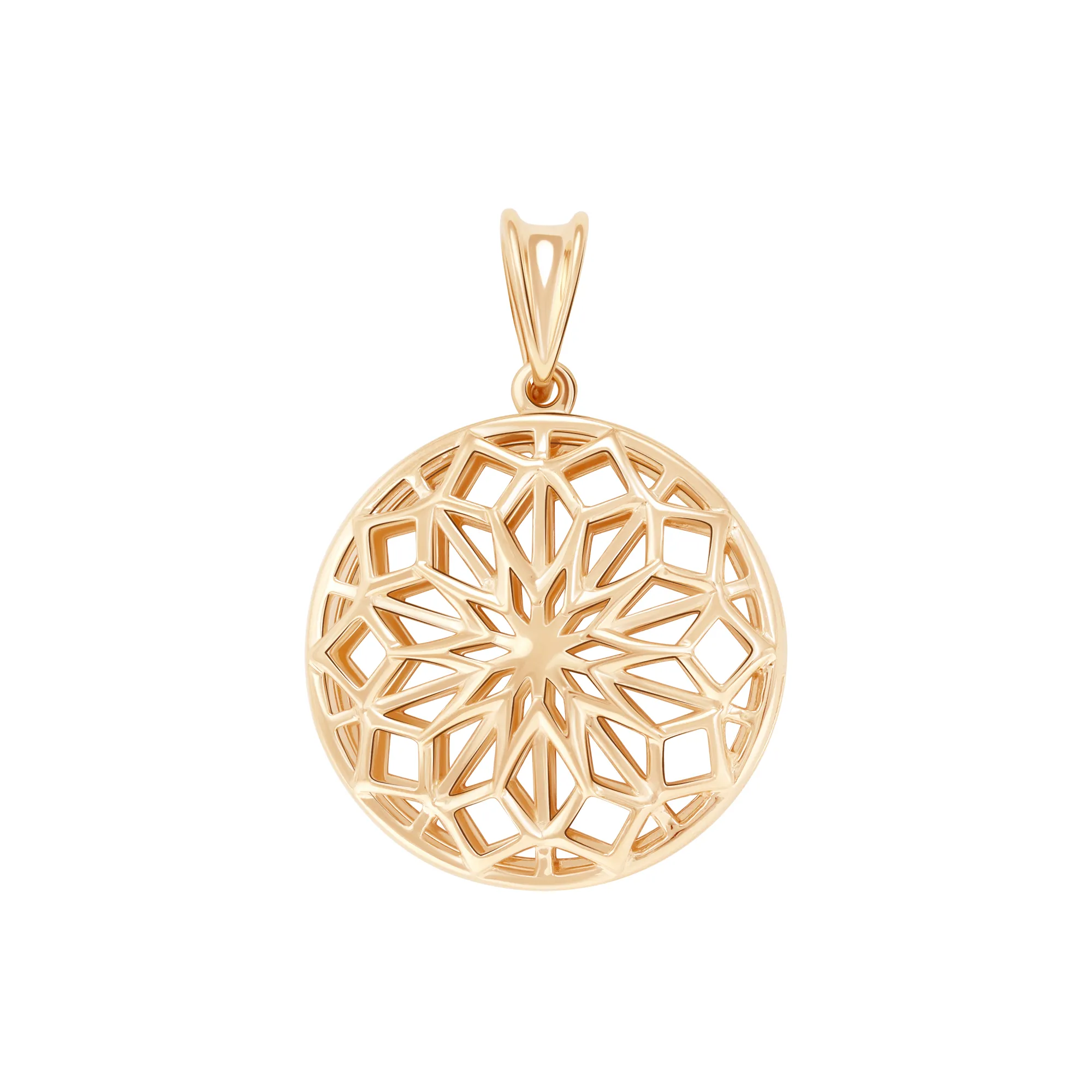 Подвеска фантазийная,  Золото 585, 00-63-0065-00