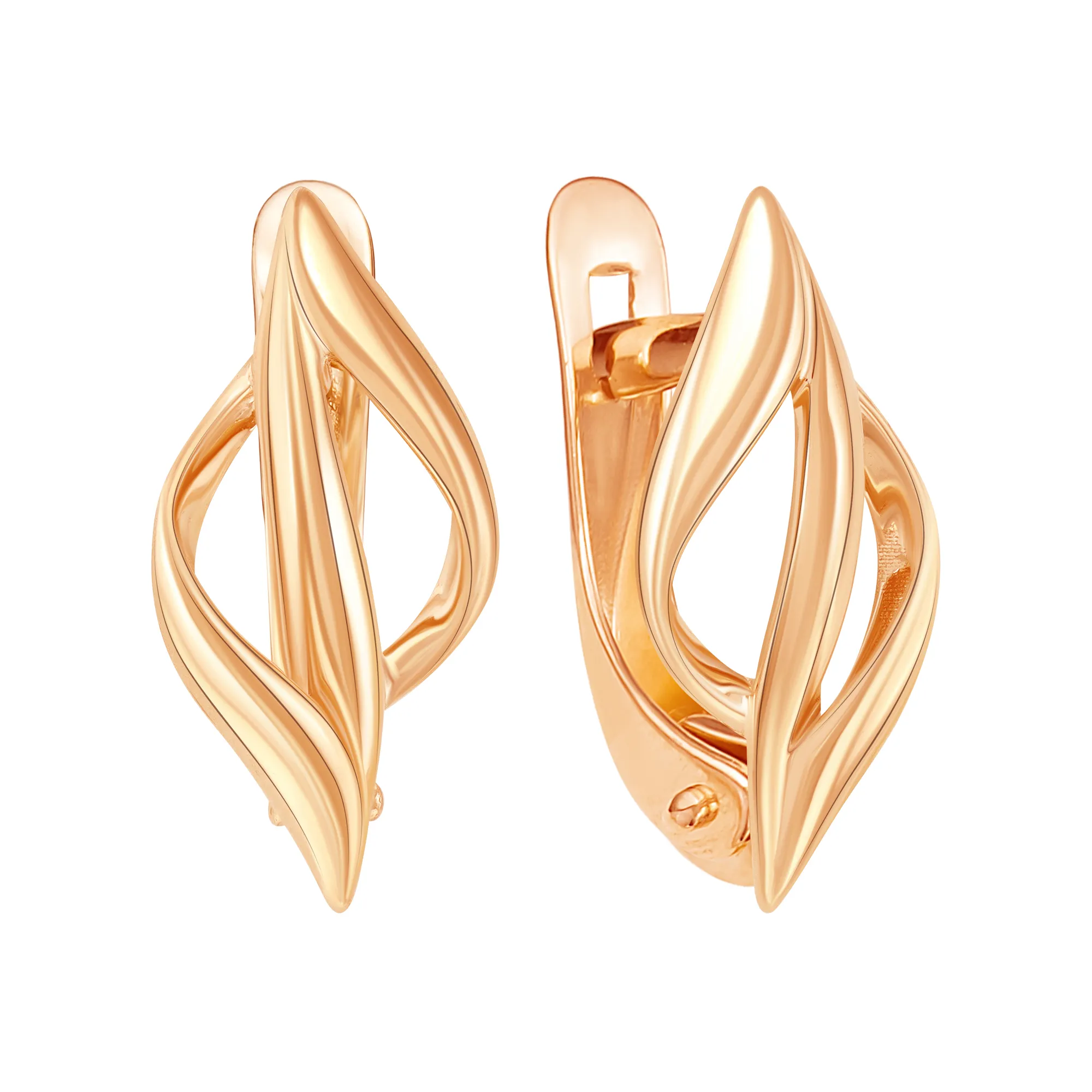 Серьги, Золото 585, 00-52-0249-00