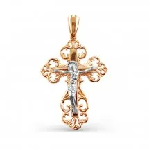 Подвеска крест, Золото 585, Т13006292