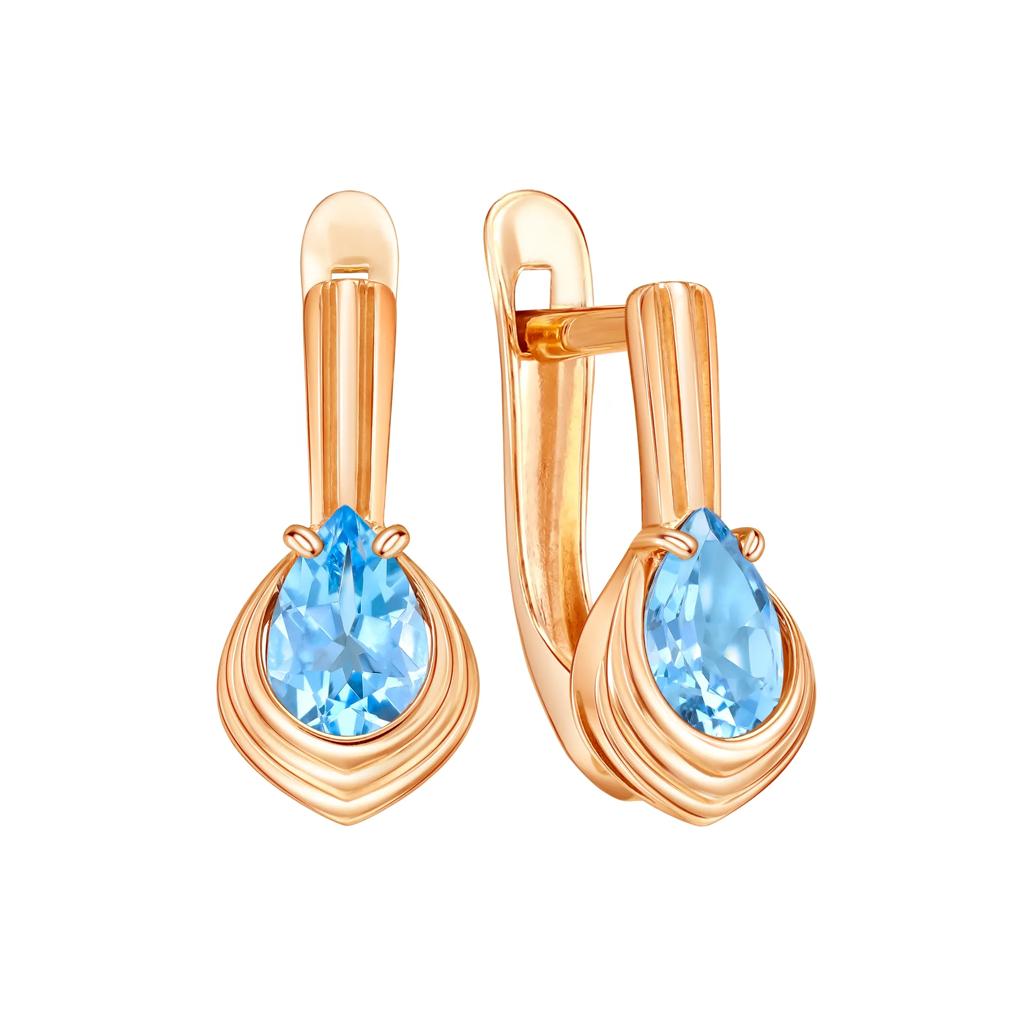 Серьги, Золото 585, 02-52-0533-14