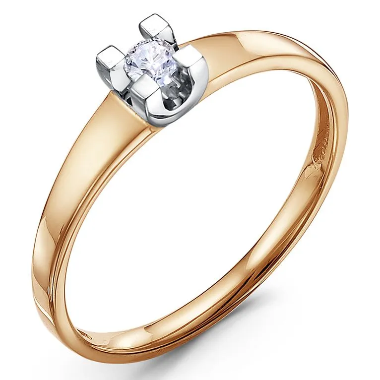 Помолвочное кольцо,  Золото 585, 5-5346-103-1К