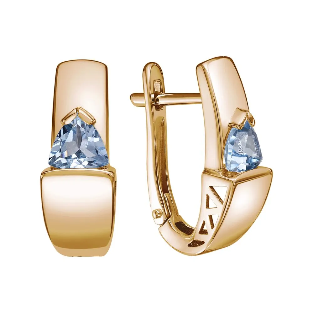 Серьги, Золото 585, С120-6848Т