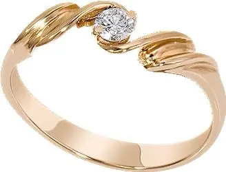 Помолвочное кольцо,  Золото 585, 704911ю