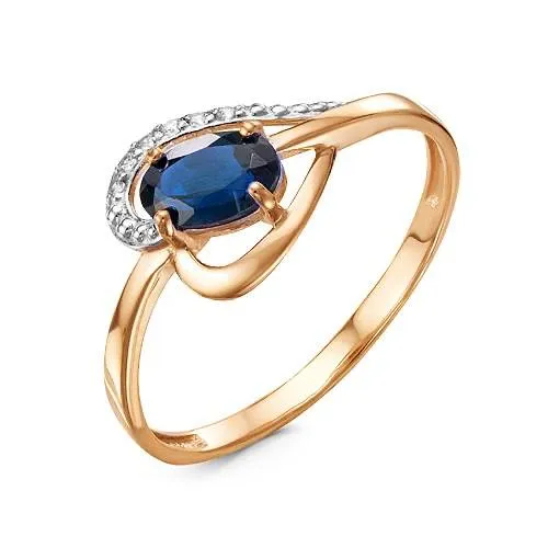 Кольцо Золото 585, 1401308 1 6 1