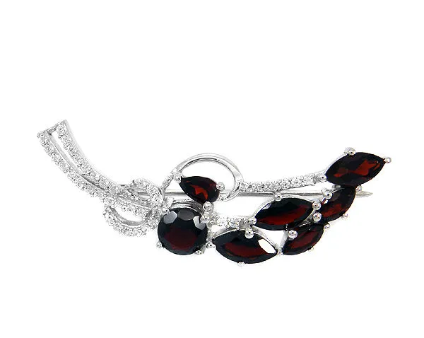 7597 Брошь Серебро 925, 7597