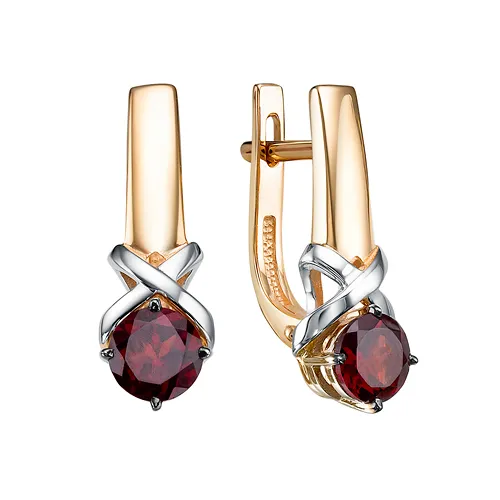 Серьги, Золото 585, С125-6906Гр