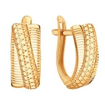 Серьги, Золото 585 Т10002Г390