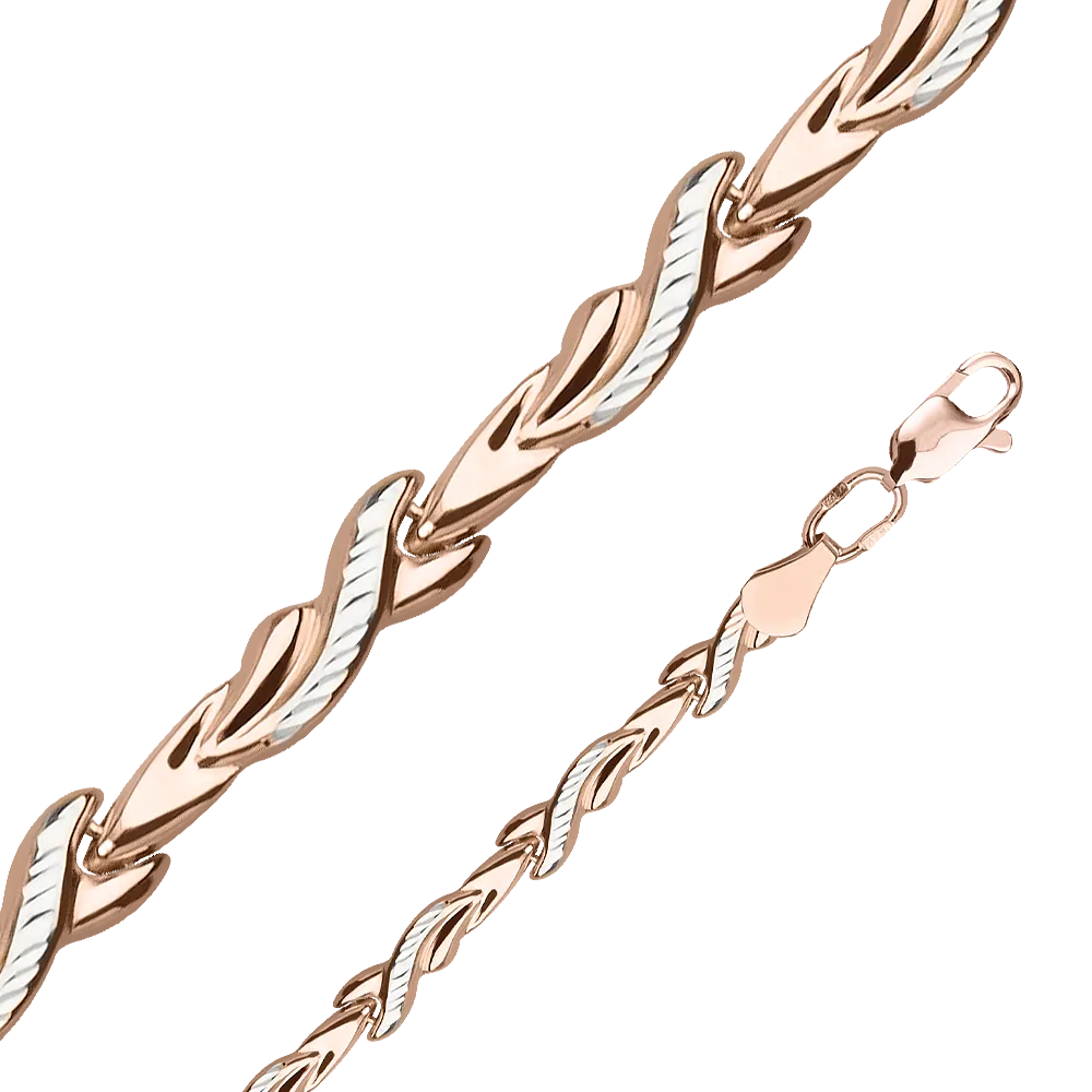 Браслет фантазийный Золото 585 
 А 023023