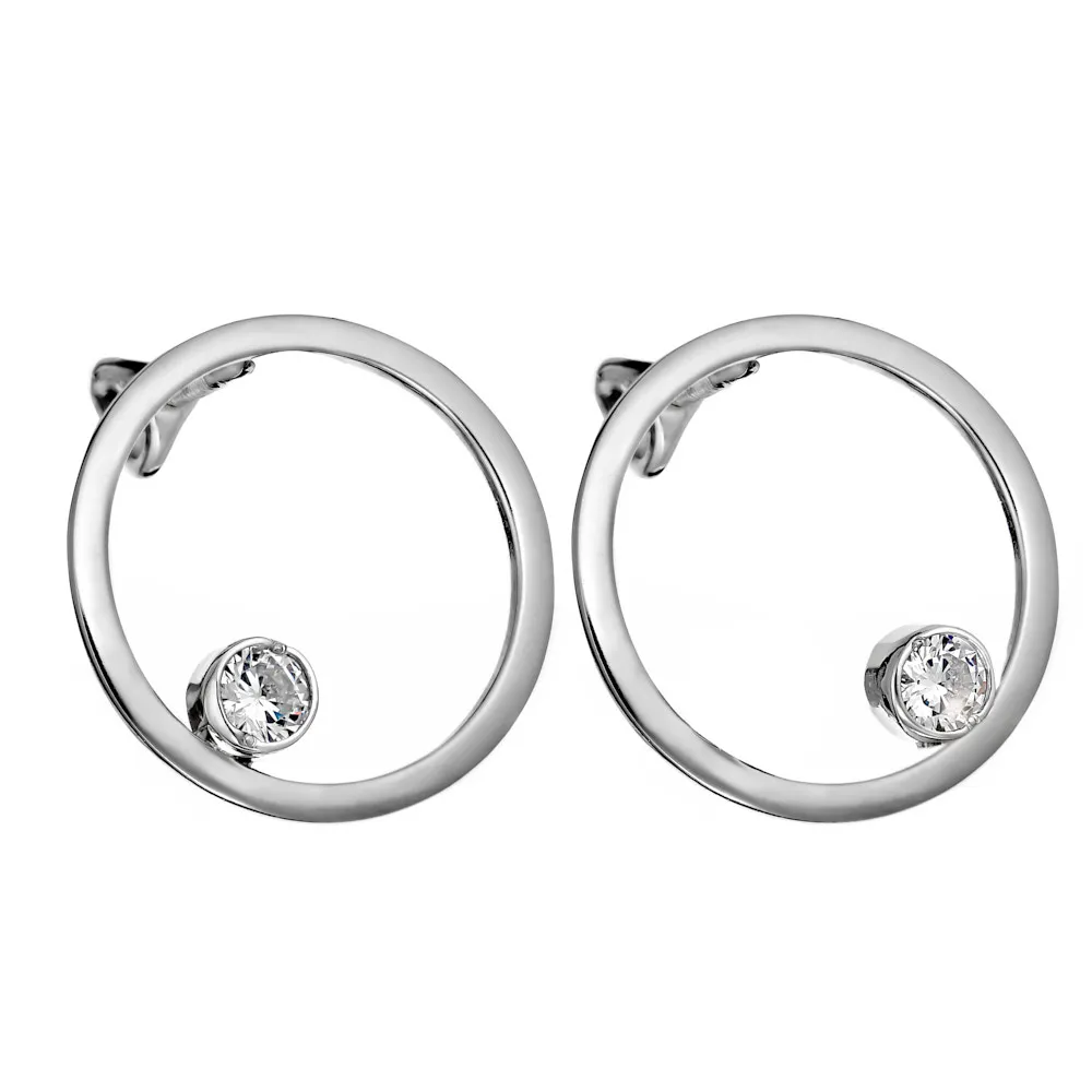 Серьги пусеты-гвоздики, Серебро 925, с1115рв                  