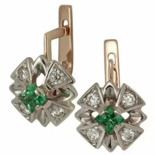 Серьги, Золото 585, 1102329711