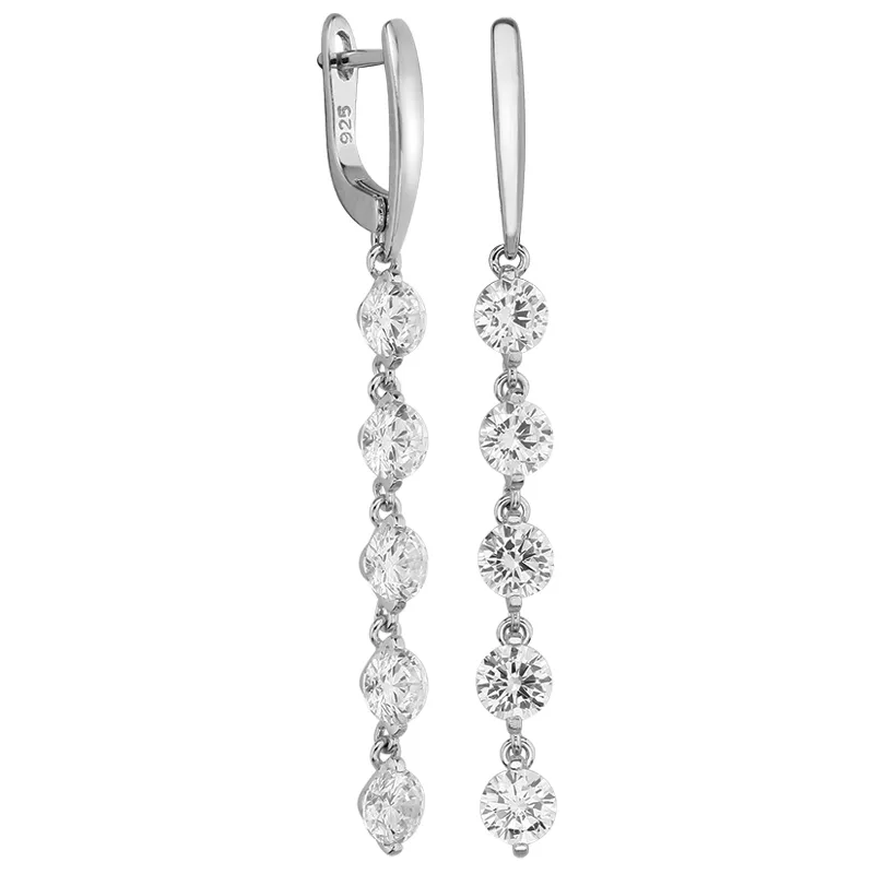 Серьги, Серебро 925, LLE 55555RK