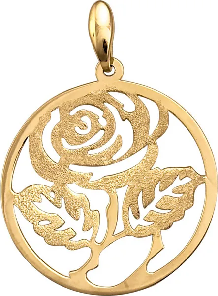 Подвеска фантазийная,  Золото 585, ПШ0170