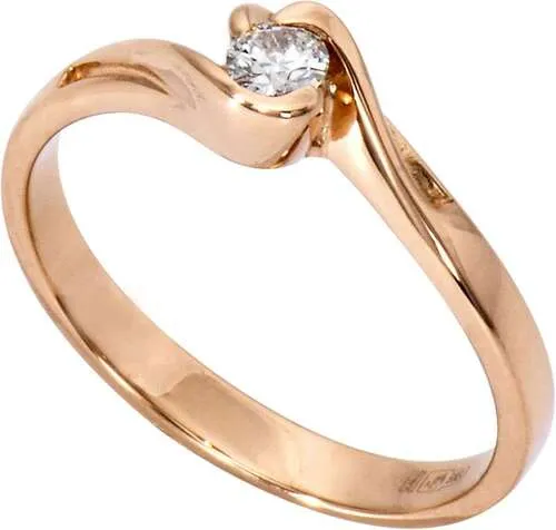 Помолвочное кольцо,  Золото 585, 216911ю