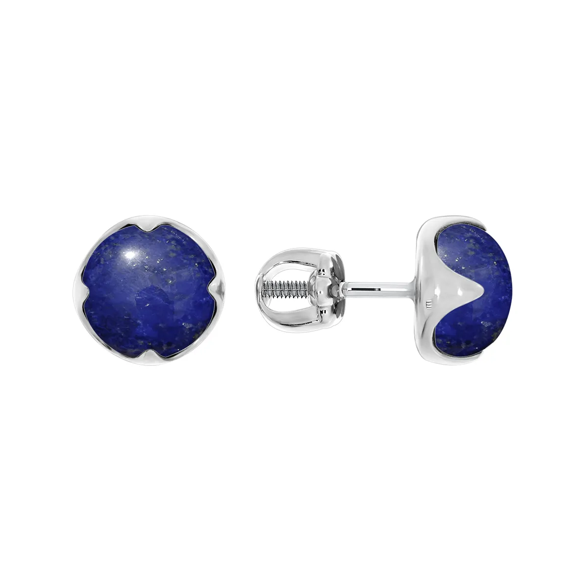 Серьги пусеты-гвоздики, Серебро 925, 2340471222